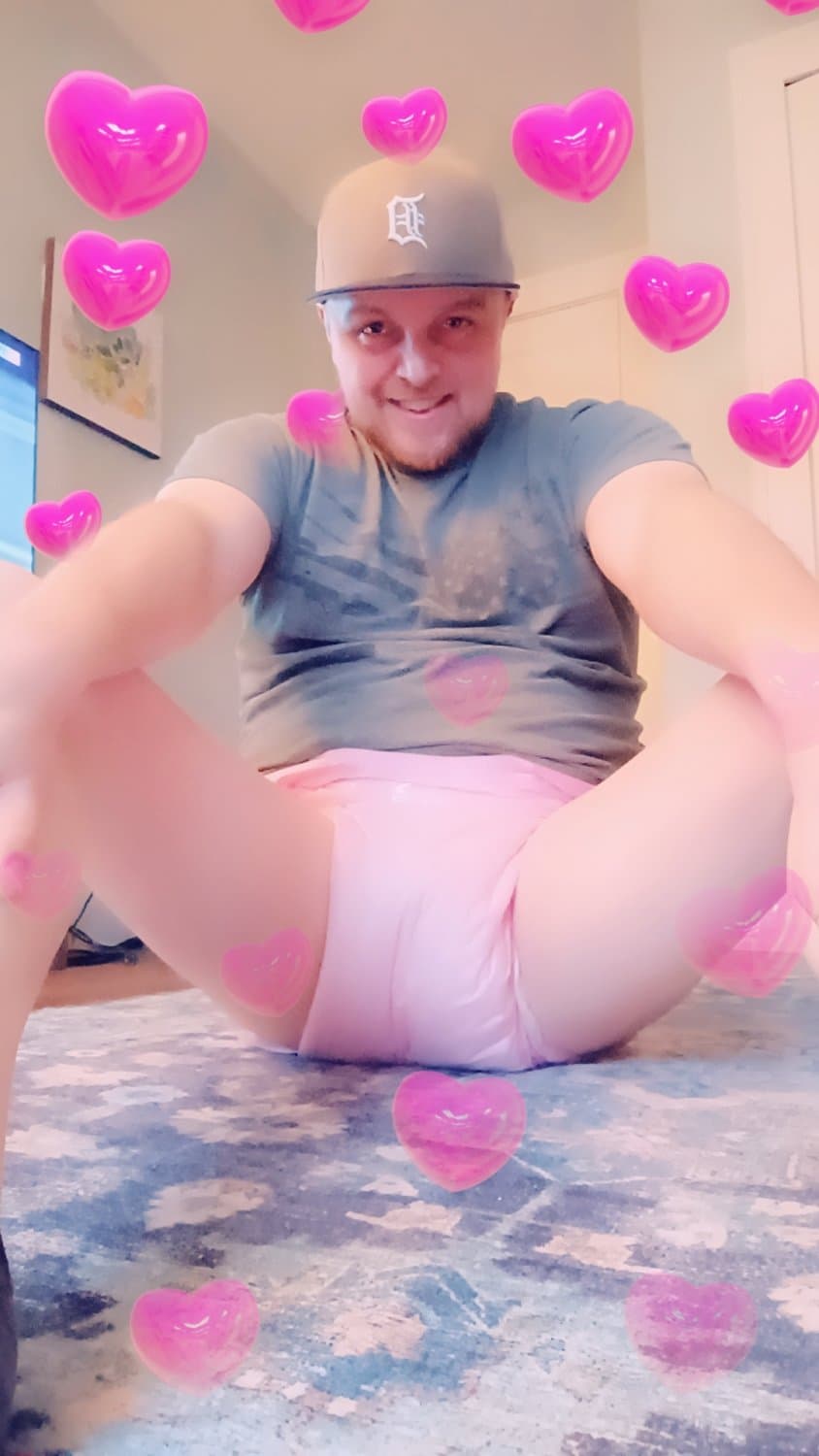 Diaper sissy Derek chew