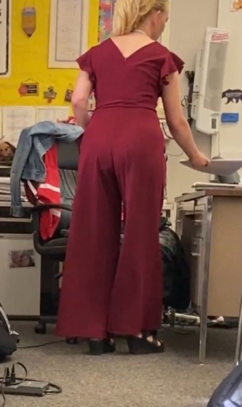 Click to view full size Upskirt of my milf English teacher from high school