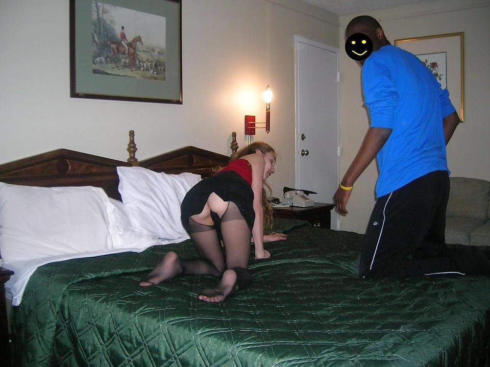 Skinny wife gets fucked by a BBC while hubby watches