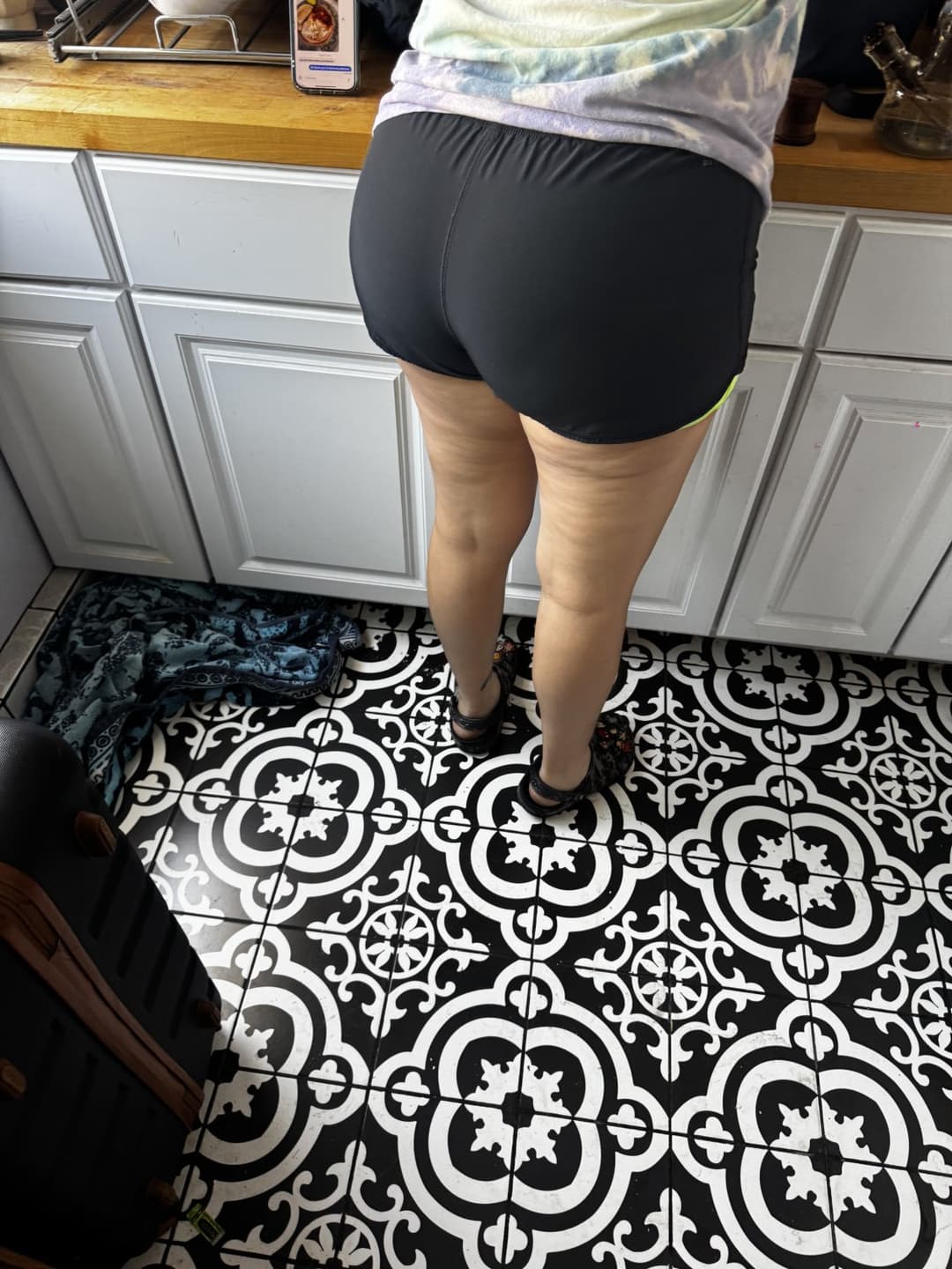 My Friend with a Huge Ass Candid Creep Shots (Still editing the other Restroom videos I have)