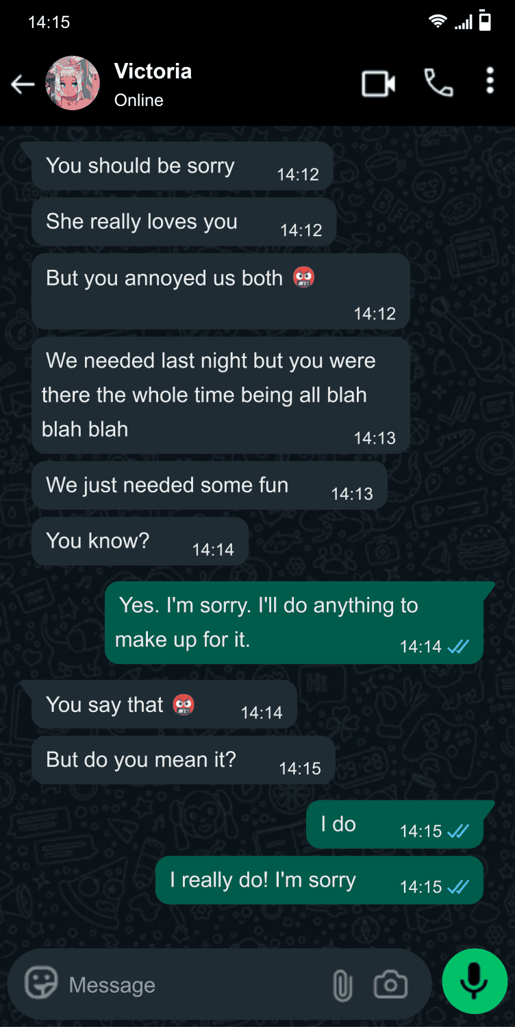 Click to view full size My girlfriend went to a Halloween frat party (2/3)