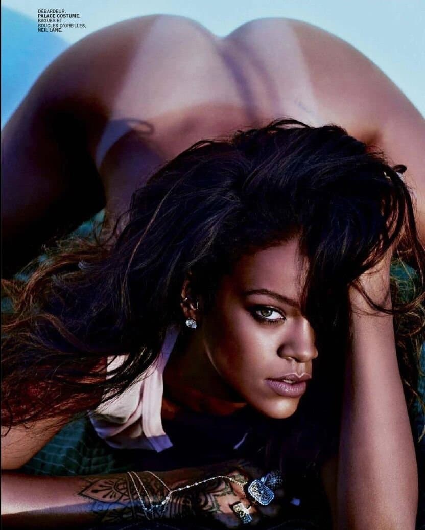 Rihanna Is Such A Beautiful Goddess Slut How Could You Not Resist A Edging Session ??