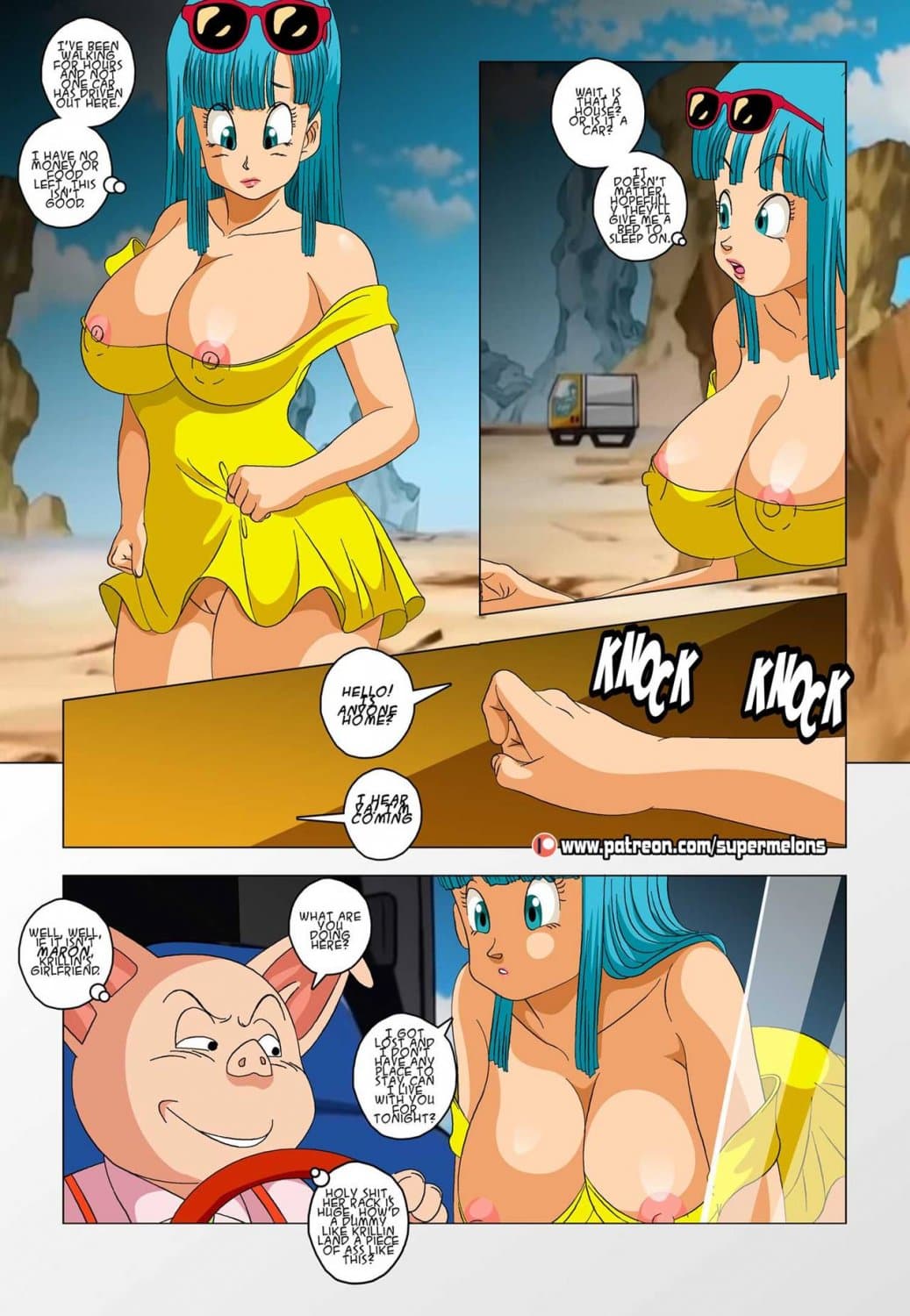 DBZ Hentai Comic Marons New Boyfriend