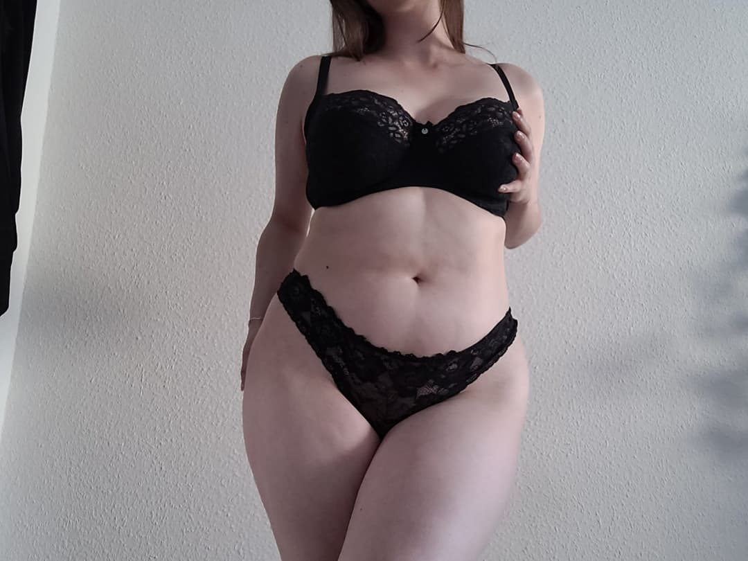 Thick gf black underwear
