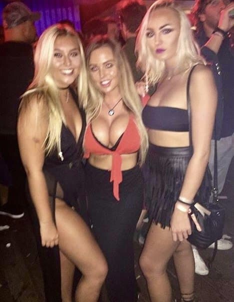 Slutty Blonde with Fake Tatas