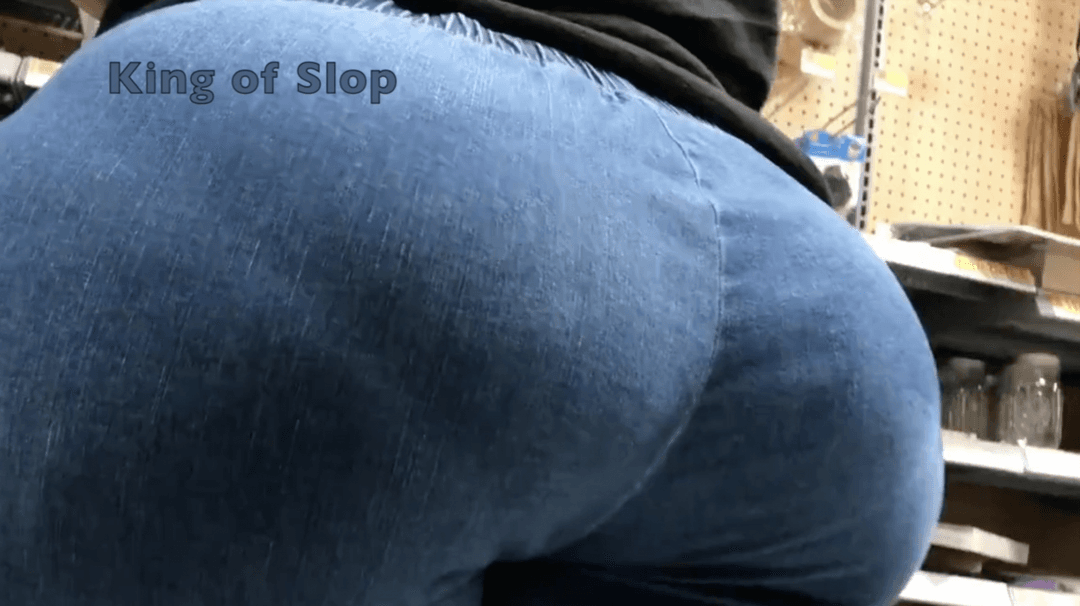 Dry Hump My Big Sloppy SSBBW Ass In Public
