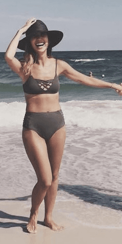 Rebecca Robertson Loflin.  The Asian in the family is a milf Christian whore working on a mom bod