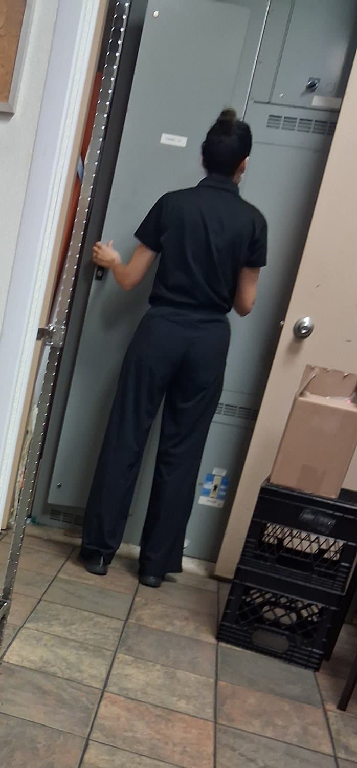 Coworker milf creep