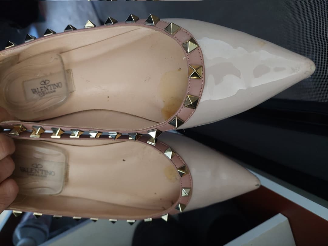 Asian shoes and cum 2