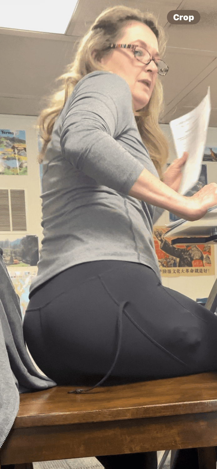 High school teacher #candid ass