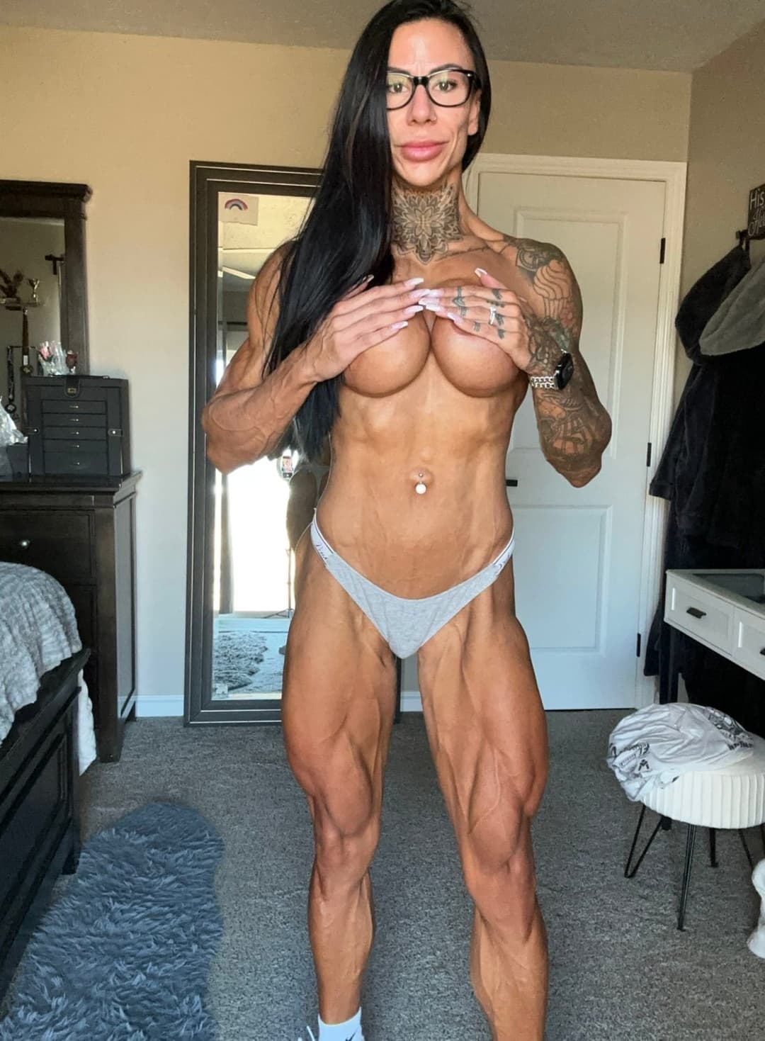 Working hard to make you hard Daddy