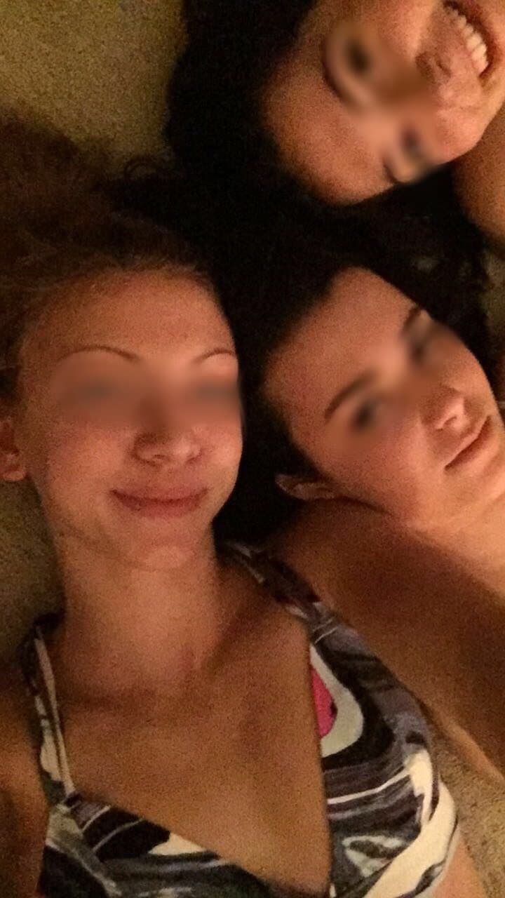 Young College Girlfriends Nude Perfect Body?