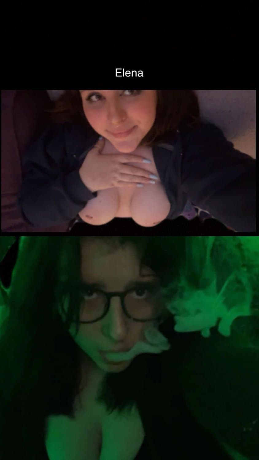 Big Titty College Stoner Can’t Help but to show them off