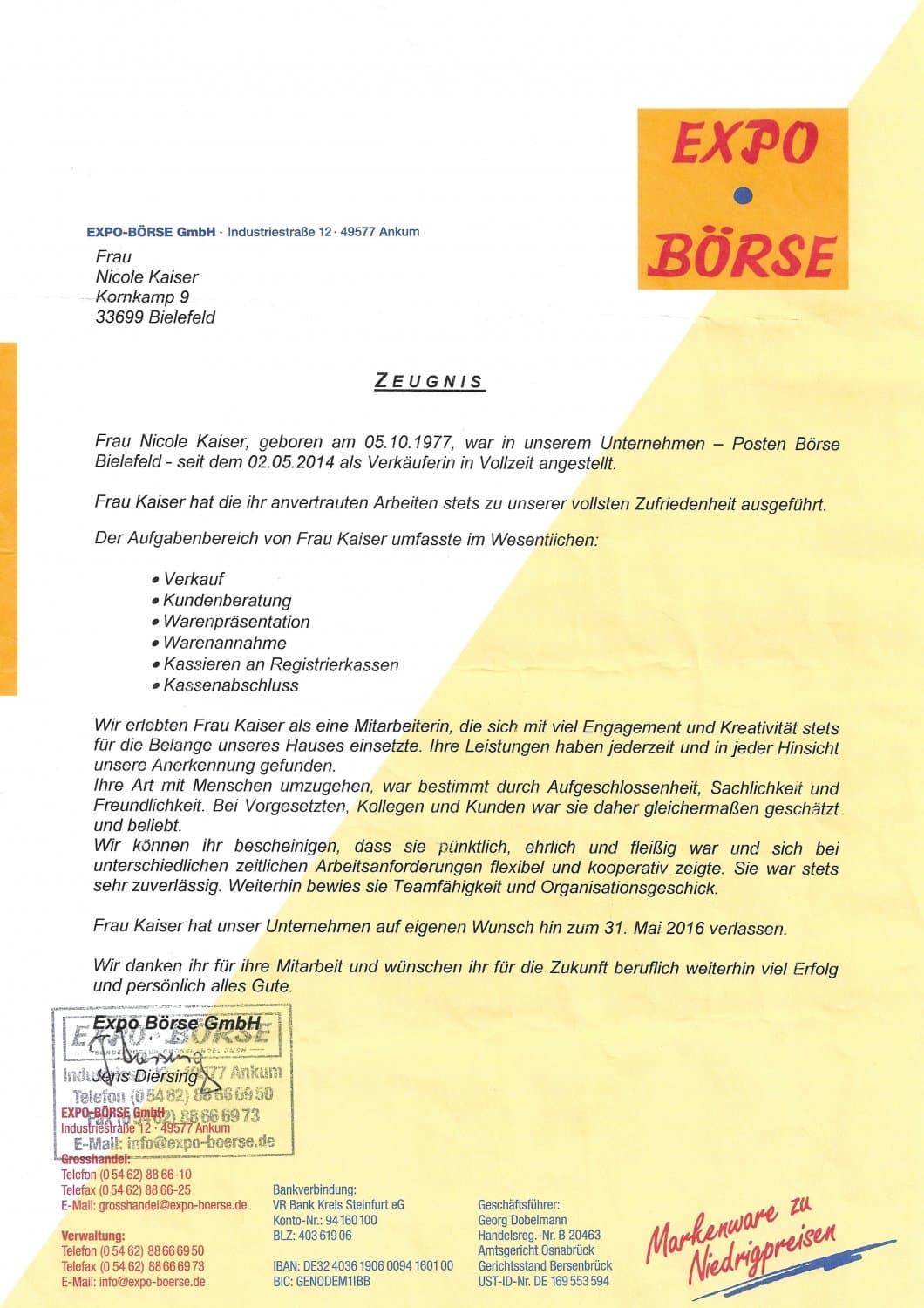 Nicole Kaiser from Bielefeld Germany born on 5 Oct. 77 Cumslut Born as Nicole Sundermann Part 1 of 3