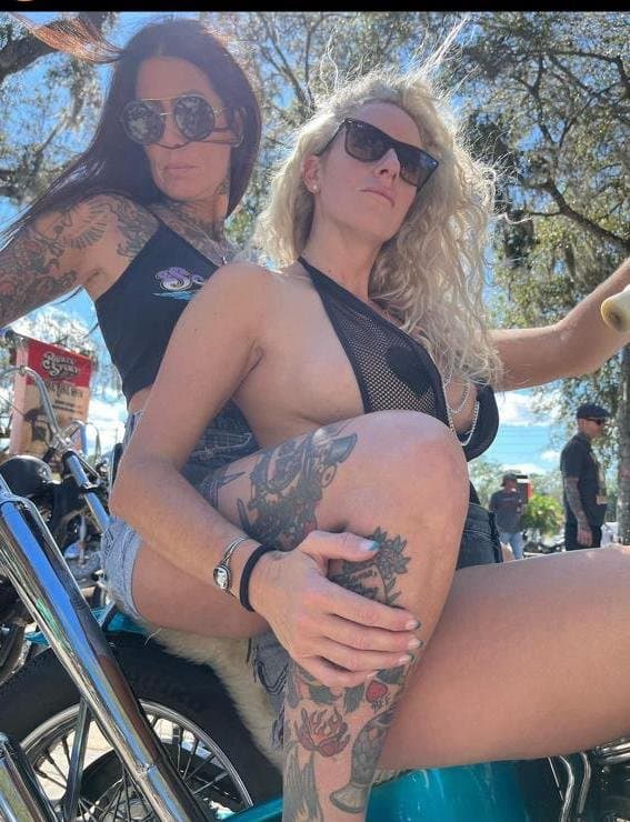 Athena (Blonde Biker Slut)