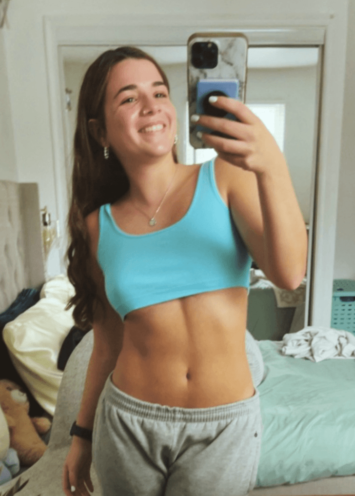 sexy 22yo sorority slut before and after gym - teen, sexy, hot, petite, busty, college,18 19 20