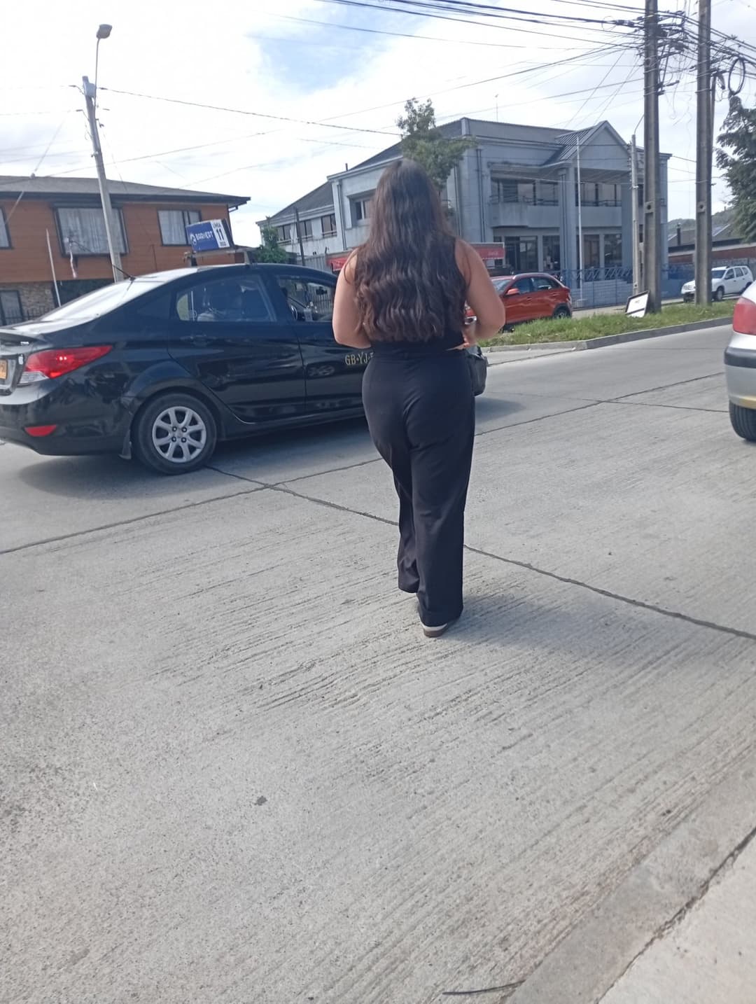 Fotos a escondidas de estas putas gordas creo k me descubrieron ?