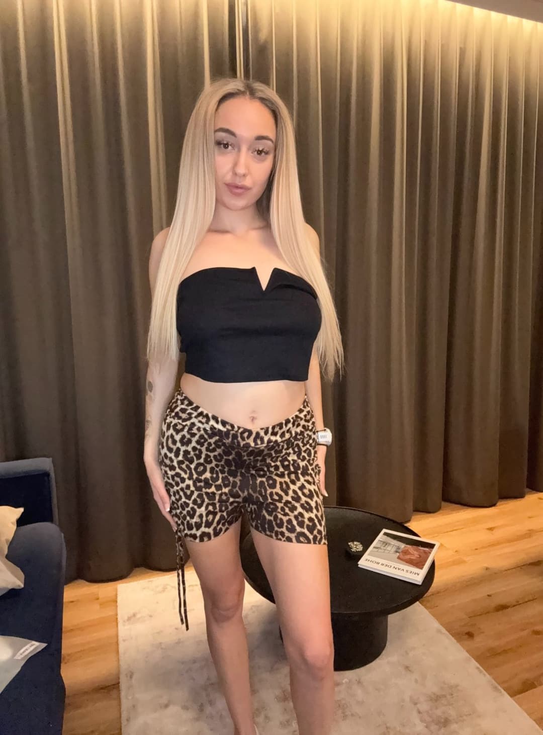 I feel like perfect slut in my animal print shorts