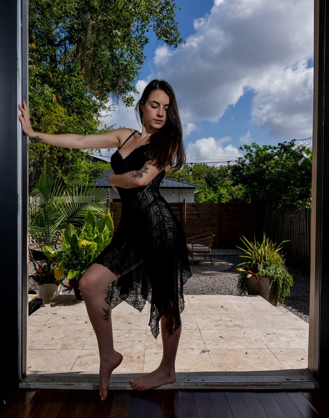 Click to view full size Making his wet dreams come true