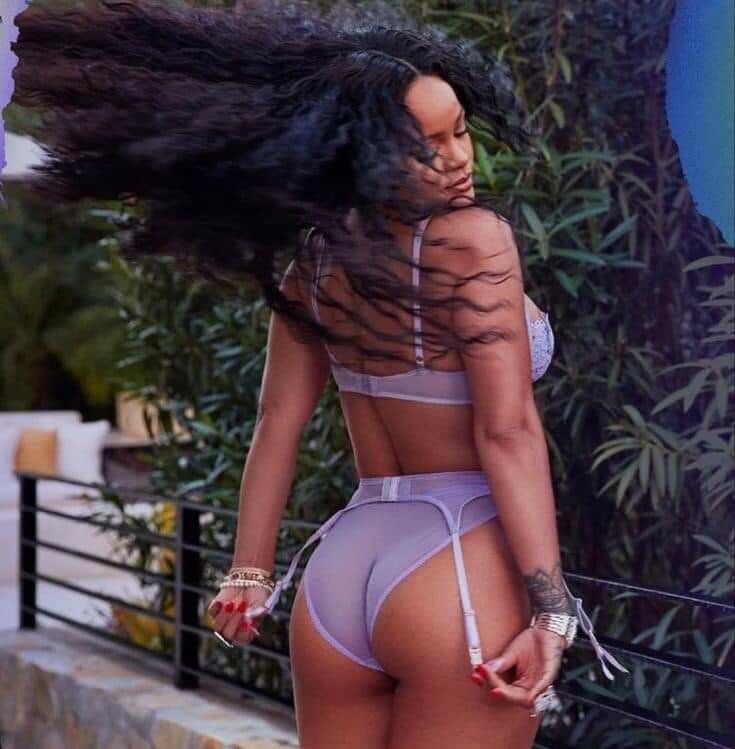 Rihanna Is Such A Beautiful Goddess Slut How Could You Not Resist A Edging Session ??