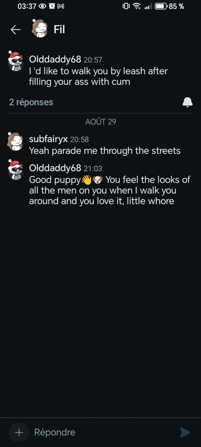 Cumbag, whore, pet, urinal for men... Hmmm awasome whore (consent in the pics)