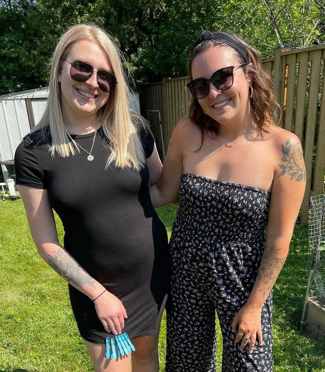 Click to view full size Is it weird I beat off to my buddy’s girlfriends. I don’t see a single bra on these whores.