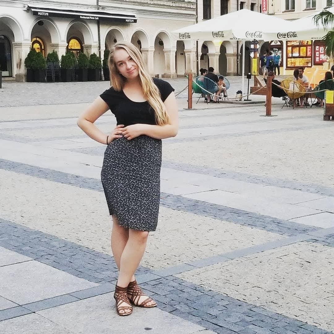 IRL pale blonde Lydia is an innocent dream