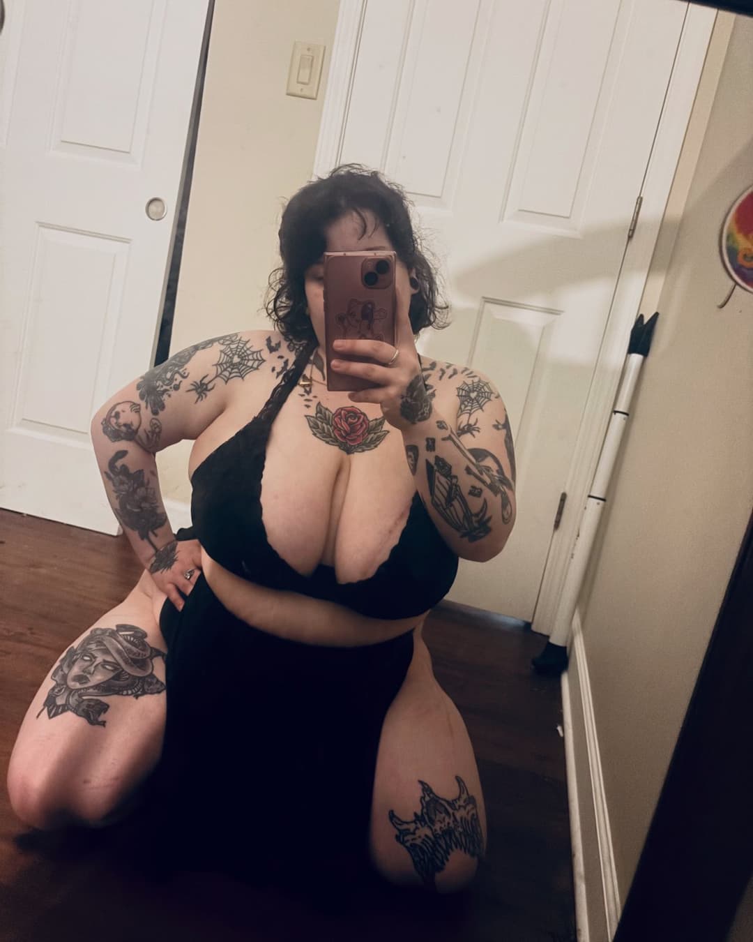 Goth BBw freak