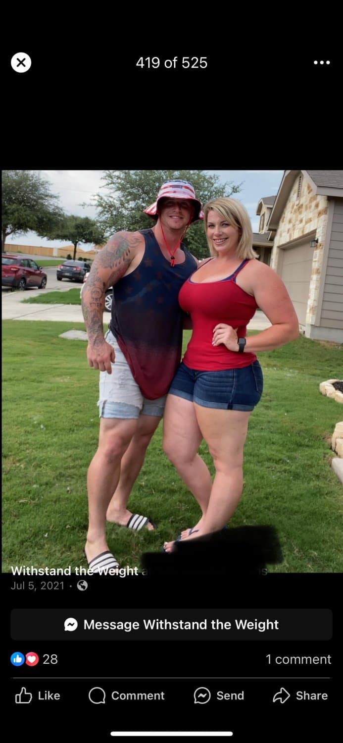 Married whooty with 2 kids by someone else (her ex and her husband down below) she’s a married slut