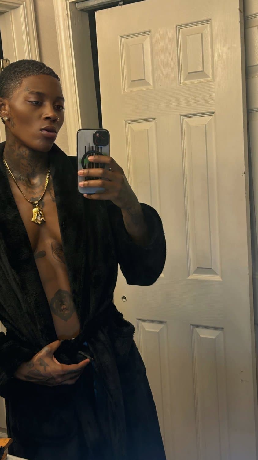 Black dyke stud ebony tomboy Tajee.