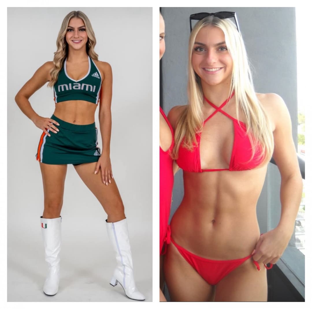 College Cheerleader Mackenzie (Uniform)(Bikini)