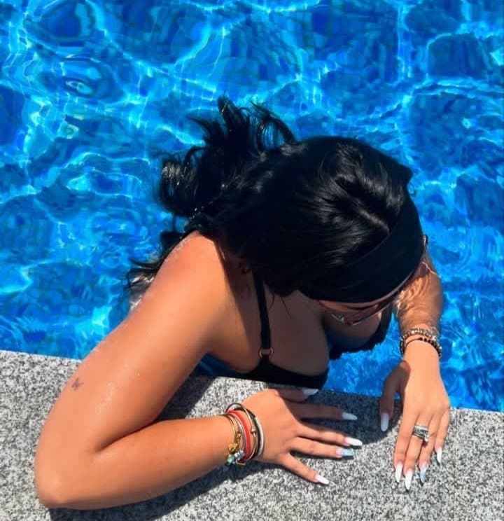 Sexy glamour feet pedicure woman