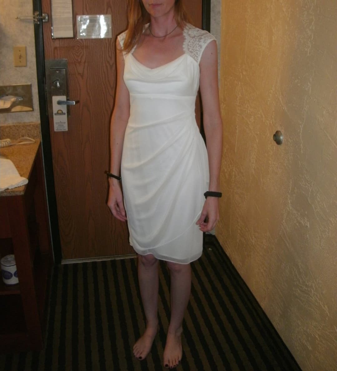 Blonde with small boobs 6