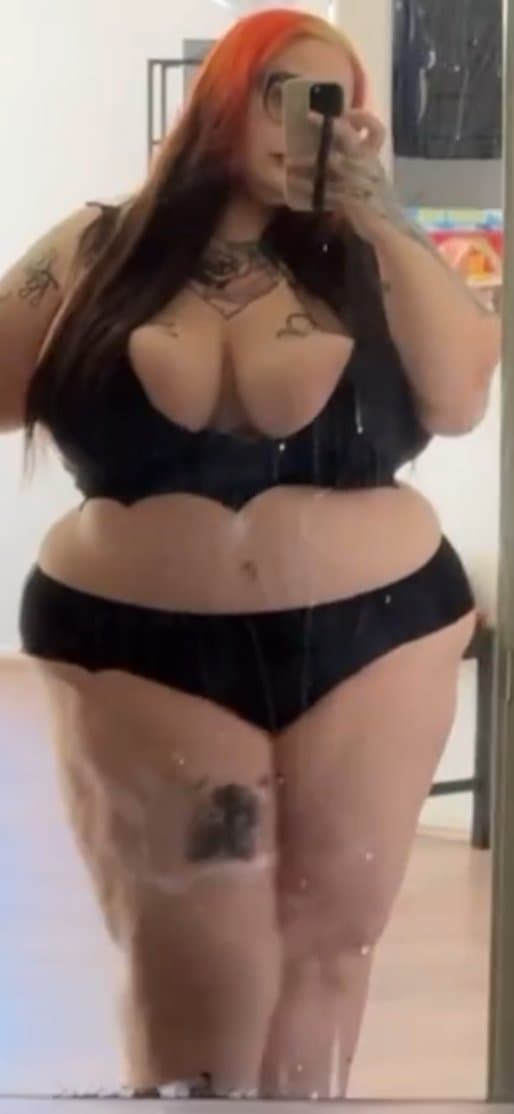 Click to view full size Bbw goth big legs