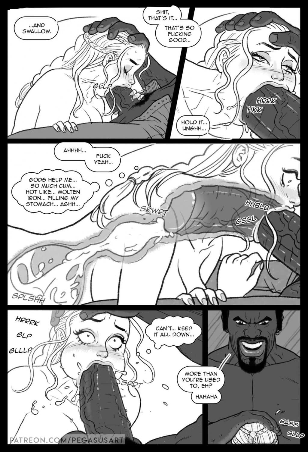 [comic] game of thrones blacked