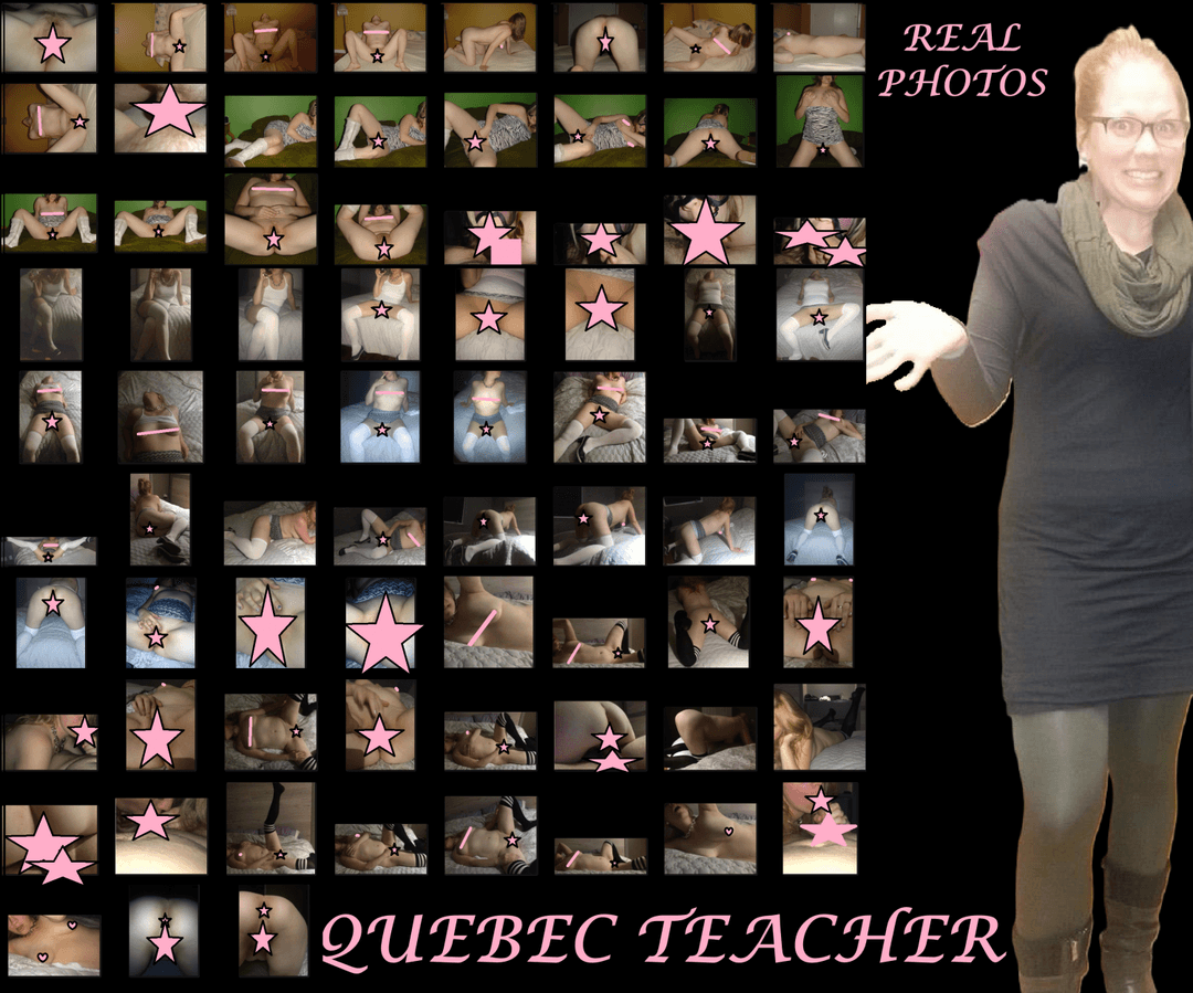 MA COLLÈGUE PROFESSEUR QUEBECOISE SEXY (QUEBEC TEACHER)