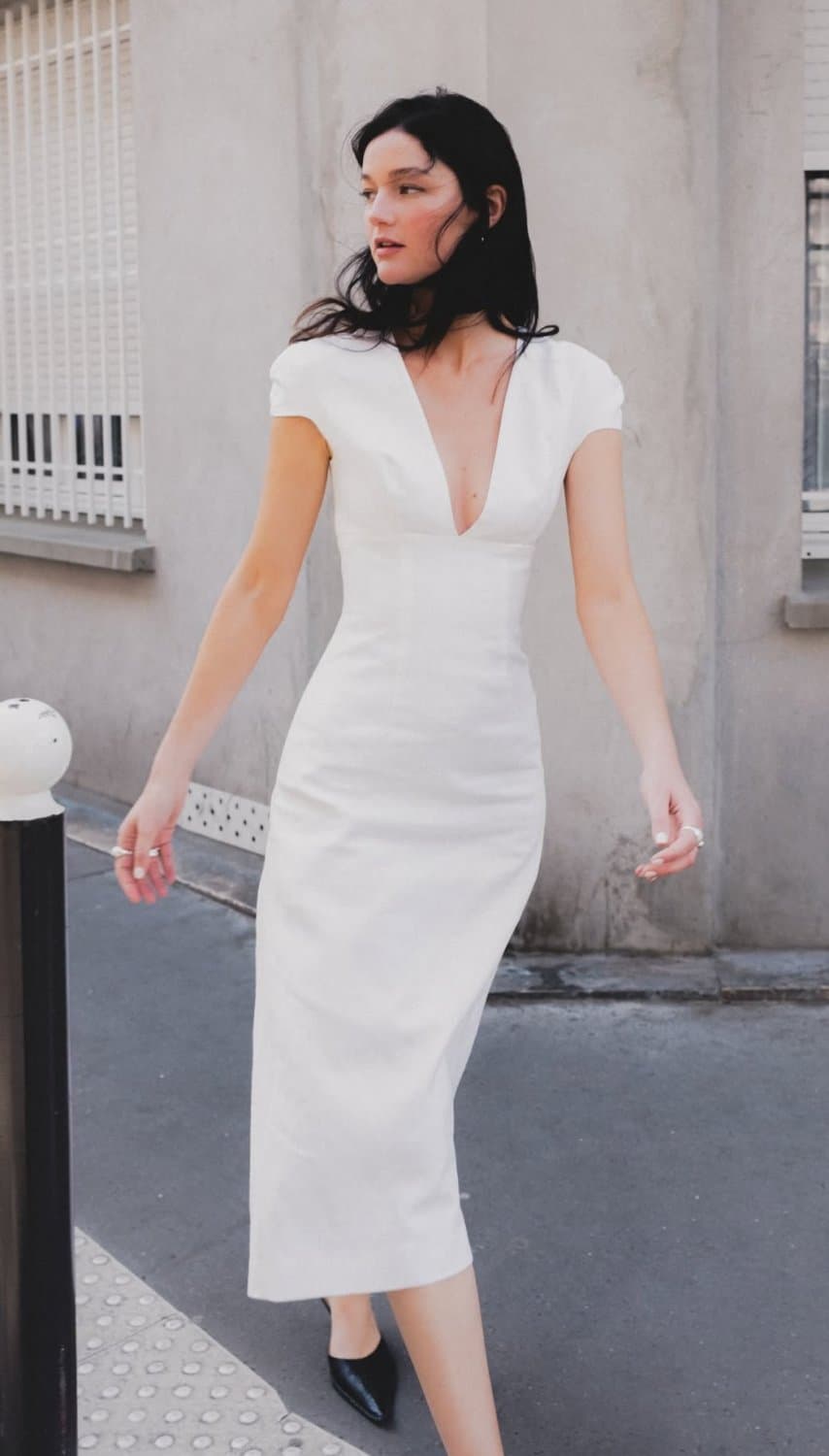 Stunning fashion model