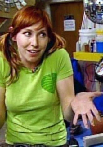 Red headed Kari Byron is one sexy science nerd.  Smart and slutty a gooner dream woman