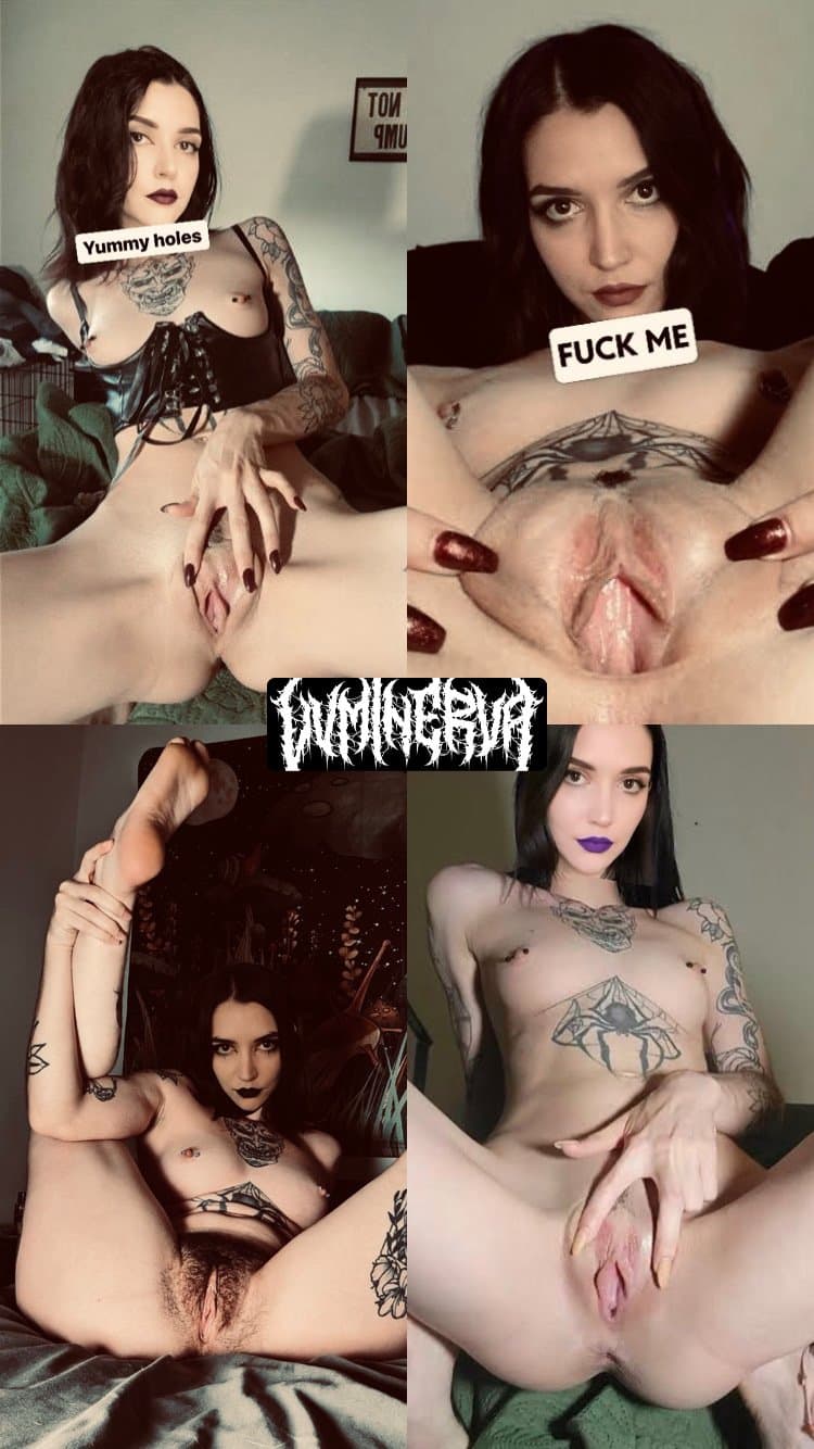 Twitch streamer - Melzii and VVminerva FAKE porn collages (pretty faces and delicious holes)