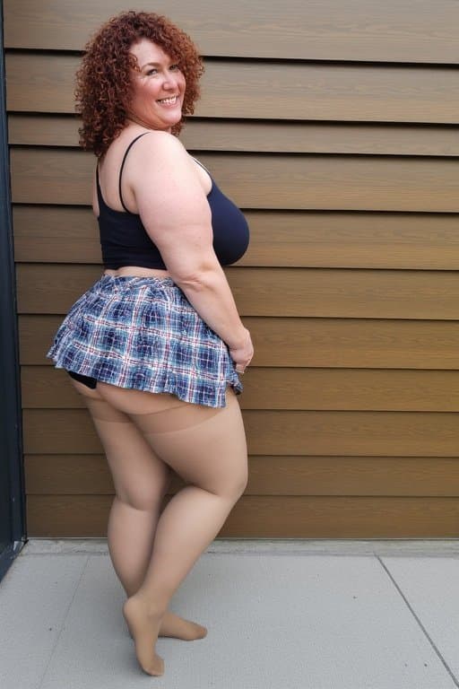 Mature ai pantyhose feet