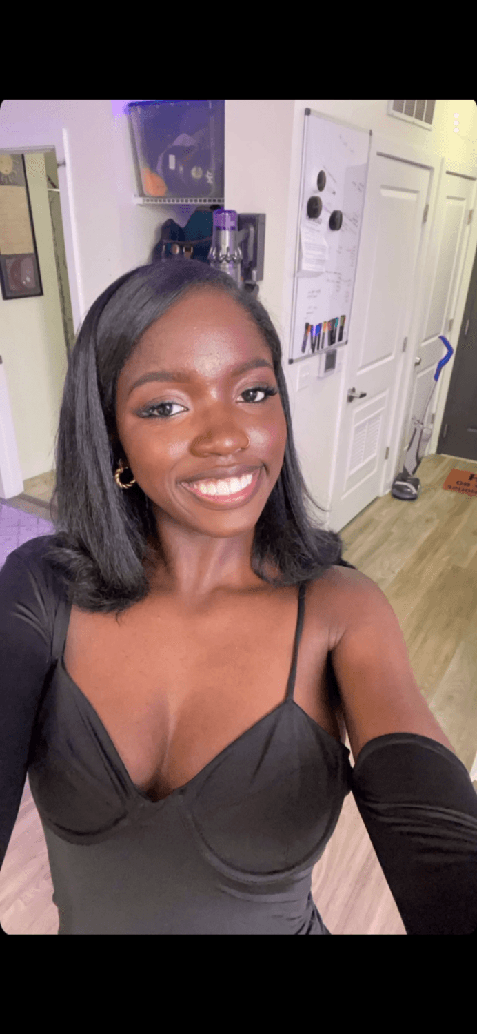 pretty ebony teen Haleigh loves spreading her cheeks and showing off her holes
