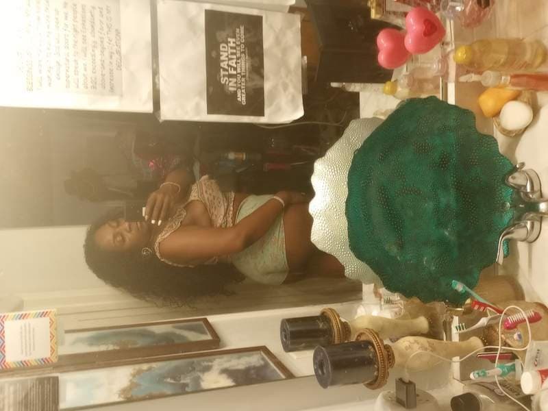 Trinidadian MILF Hoe Sucked My Dick For HHR, Let Me Fuck Her Face on The Floor, Then Swallowed