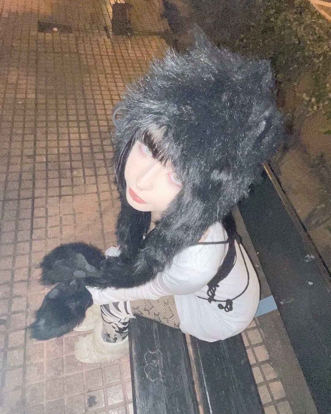 Venezuelan gothic slut