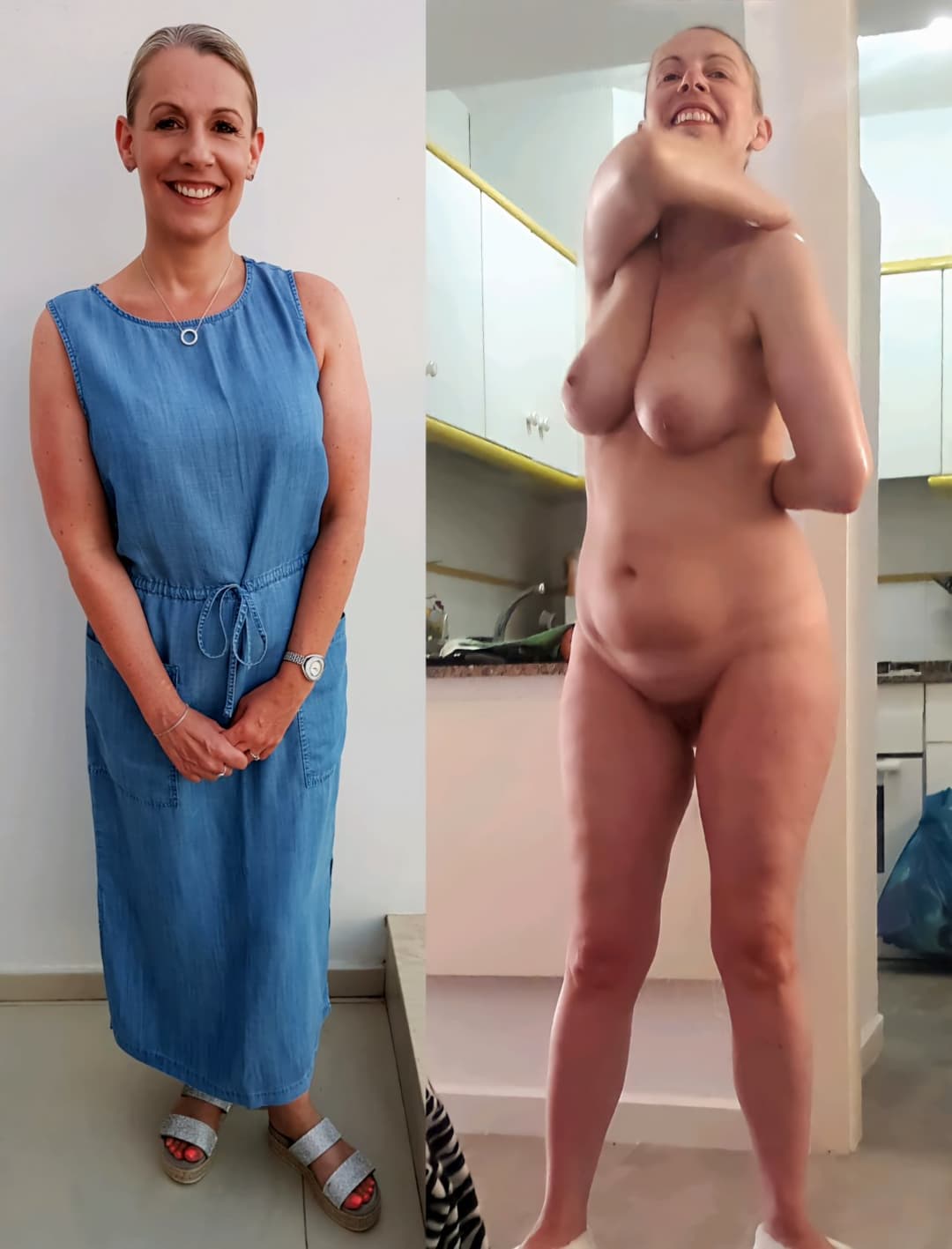 Mature Pretty UK Blonde Slut With Big Saggy Tits