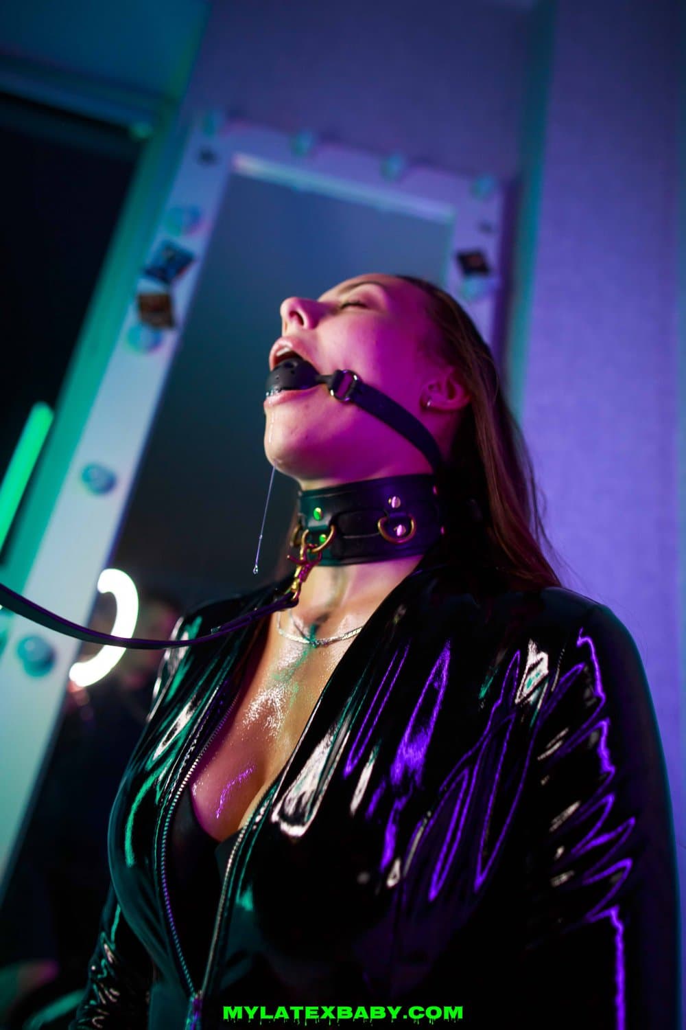 PVC Slave with gagball