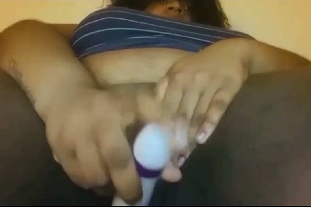 Black Bbw Whore Swallows Dick And Fingers Her Wet Fat Pussy