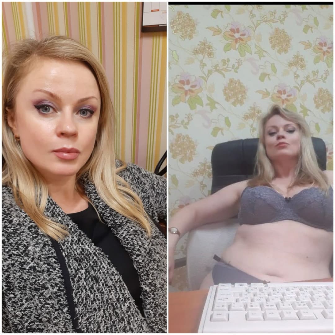 Office Milf Claudia T is so horny. Comments welcome.