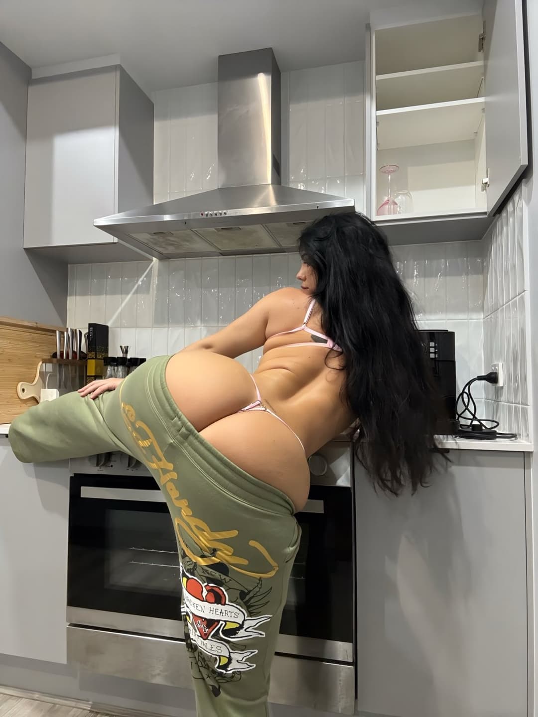 She was born with a BBL