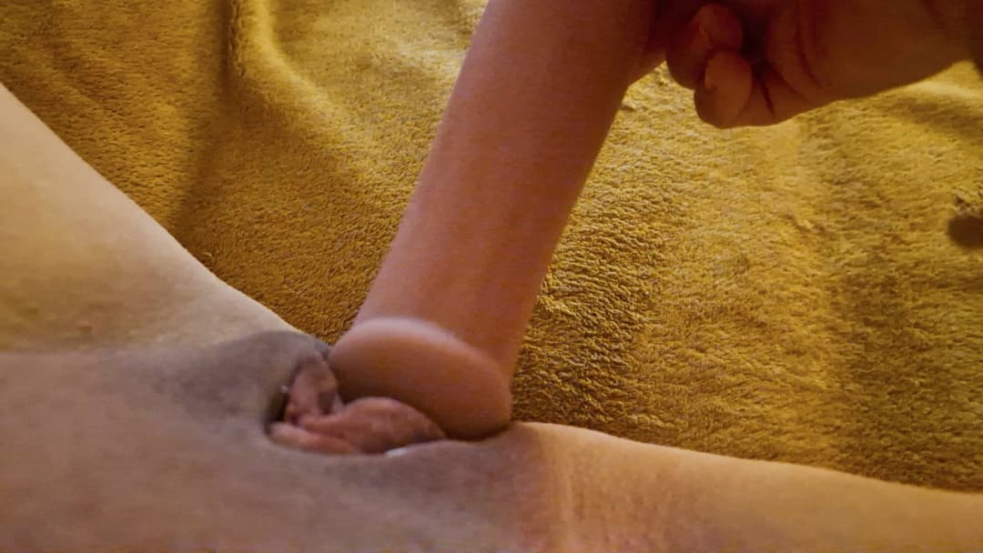 Mature with dildo and wet pussy closeup selfies