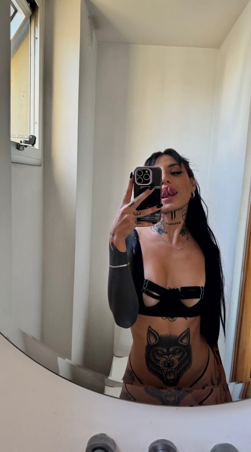 Little slut ready to lick your cock, balls and butt